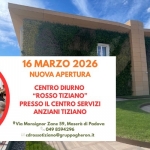 MASER&Agrave; DI PADOVA, APRE IL NUOVO CENTRO DIURNO &ldquo;ROSSO TIZIANO&rdquo; PER IL SUPPORTO AGLI ANZIANI