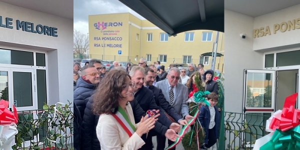 RSA Ponsacco e RSA Le Melorie: inaugurate sabato 2 dicembre  le nuove residenze toscane di Gruppo Gheron