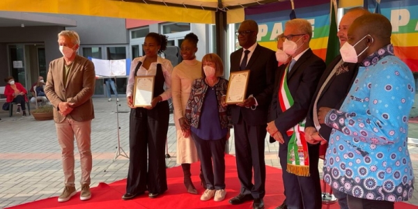 RSA ATTANASIO: Il Premio Nobel per la pace dott. Denis Mukwege riceve la Cittadinanza Onoraria di Limbiate