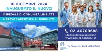 Inaugurato il nuovo Ospedale di Comunità LIMBIATE, situato nel complesso delle RSA Attanasio e RSA Limbiate.