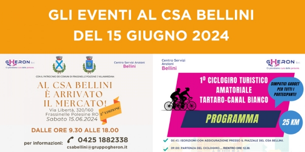 Sabato 15 giugno 2024: una giornata di grandi eventi al Centro Servizi Anziani Bellini di Frassinelle Polesine