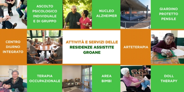 LE ULTIME NOVITÀ DALLE RESIDENZE ASSISTITE GROANE!