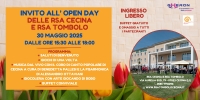 LE RSA CECINA E RSA TOMBOLO VI INVITANO AD UN FANTASTICO OPEN DAY!