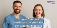 Gruppo Gheron rinnova la certificazione UNI/PdR 125 per la parità di genere